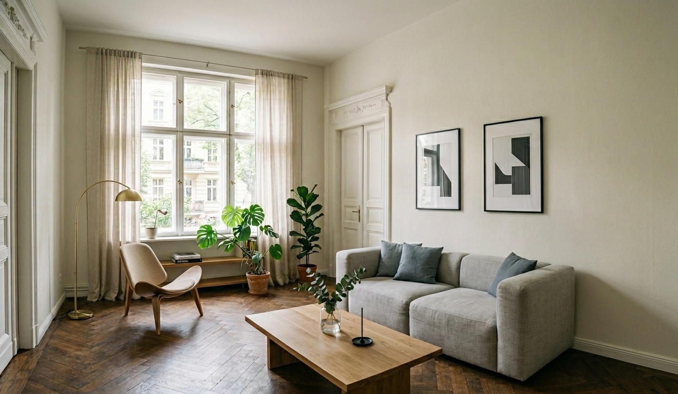 Altbau-Wohnung einrichten: 6 Tipps für hohe Decken, Charme und moderne Gemütlichkeit